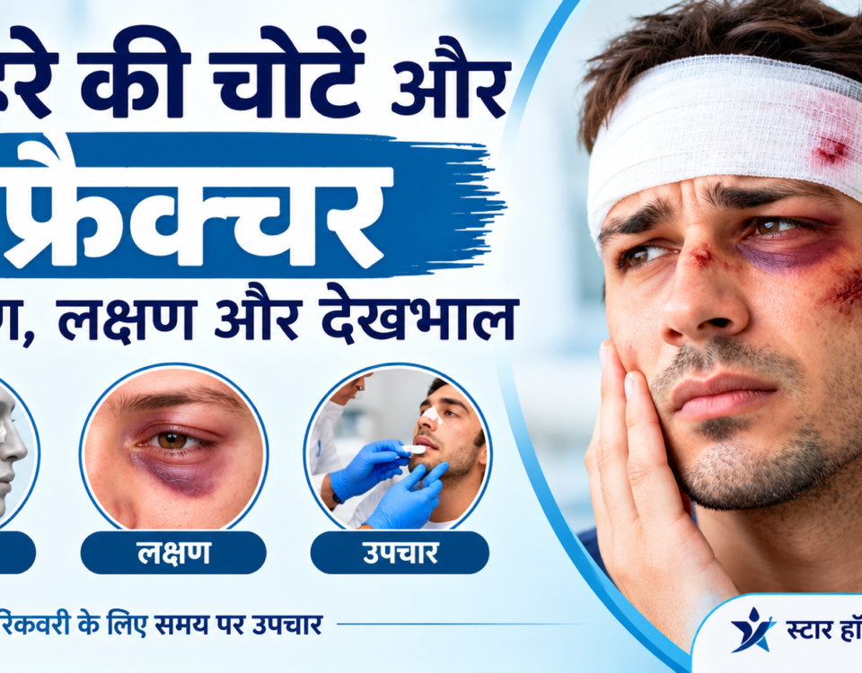 चेहरे की चोटें और फ्रैक्चर