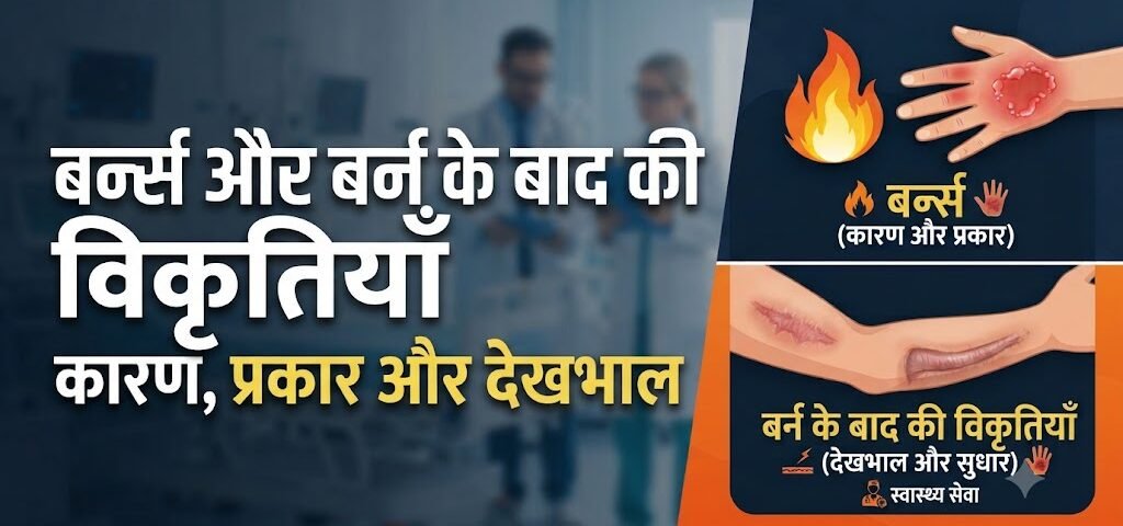 बर्न के बाद की विकृतियाँ