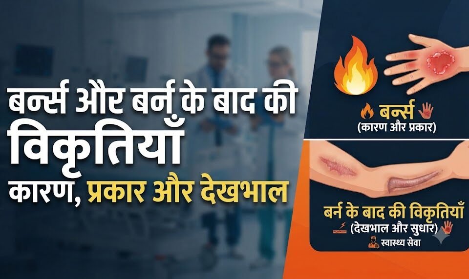 बर्न के बाद की विकृतियाँ